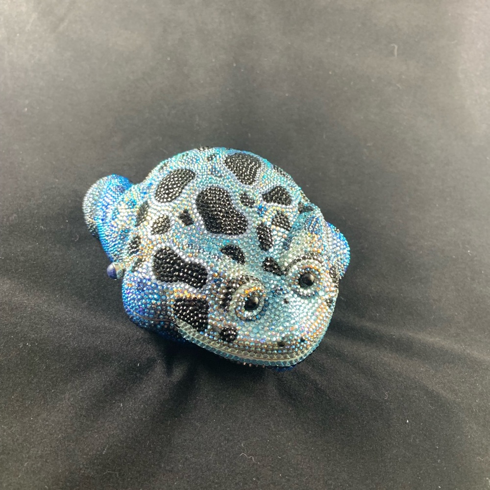 Judith Leiber Crystal Frog Purse